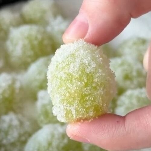 uvas alcoólicas congeladas