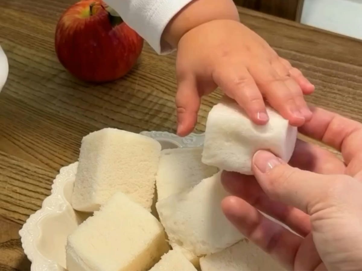 Nuvem de Maçã: A Sobremesa de 3 Ingredientes que Derrete na Boca (Opção Sem Açúcar para os Nenês!)