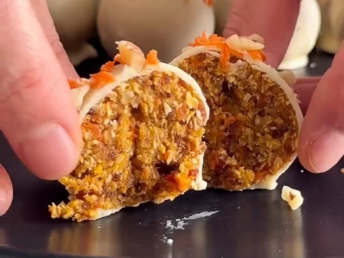 O “falso brigadeiro” de cenoura e tâmara que está conquistando quem busca uma sobremesa leve