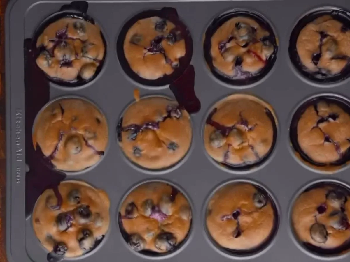 bolinhos fit sem glúten e sem açúcar de banana