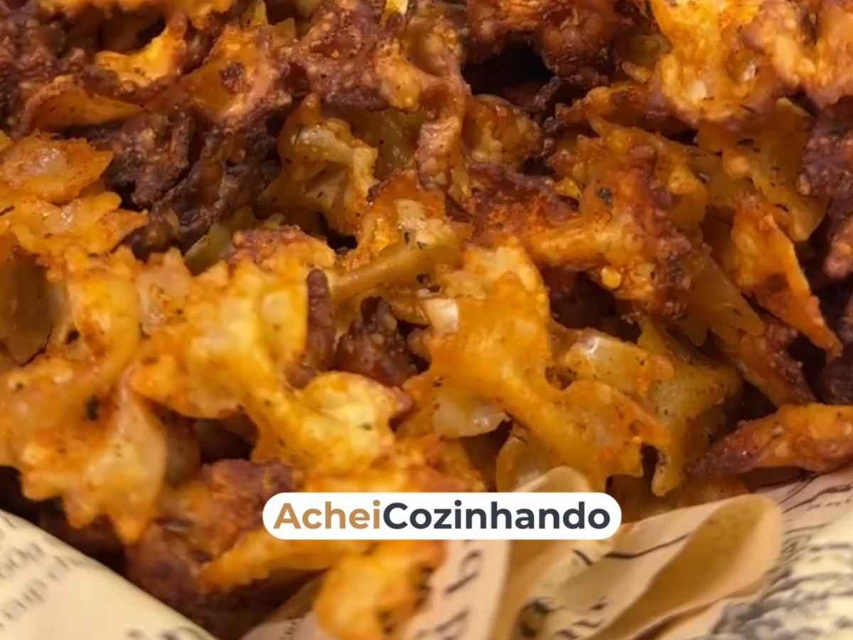 Snack na Airfryer com Macarrão: O truque para fazer chips crocantes e saudáveis em minutos! Snack na Airfryer com Macarrão: O truque para fazer chips crocantes e saudáveis em minutos!