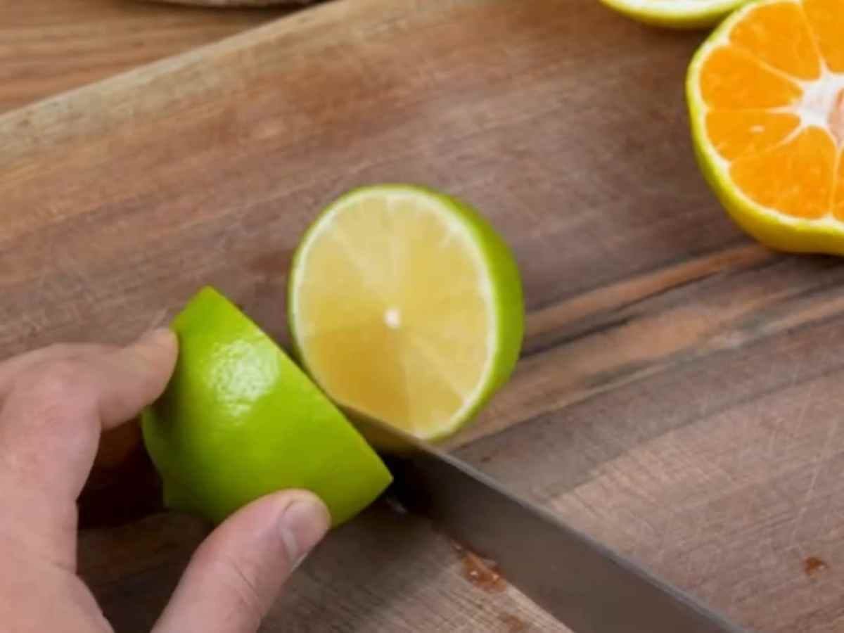 limao e laranja fatiados bala fini