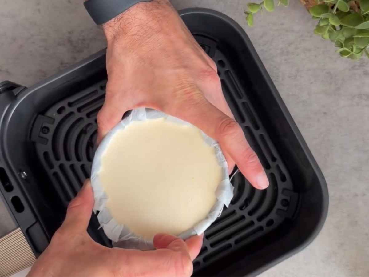 Cheesecake na Airfryer