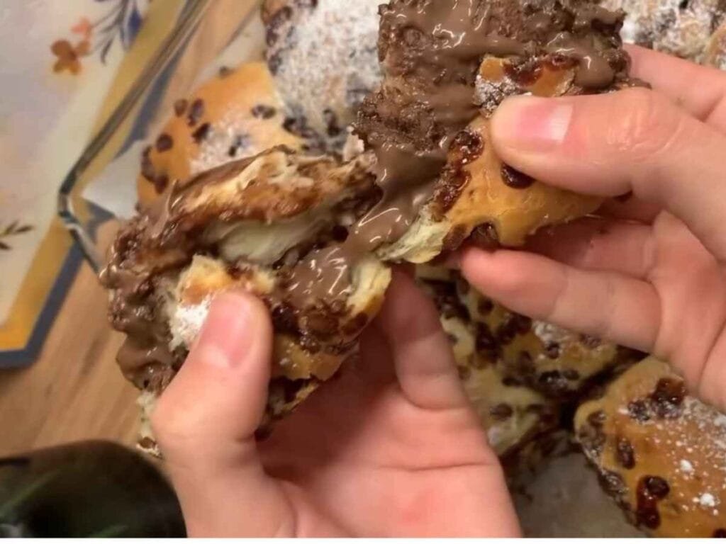 Pãezinhos Doces com Gotas de Chocolate