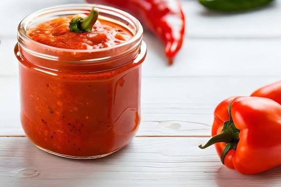 🌶️ Pasta de Pimentão Caseira (Biber Salçası)