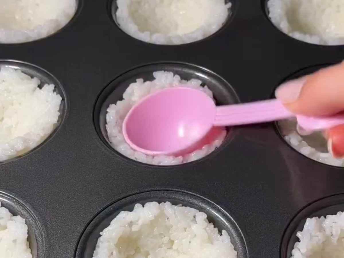 Cestinha de Arroz com Atum Cremoso