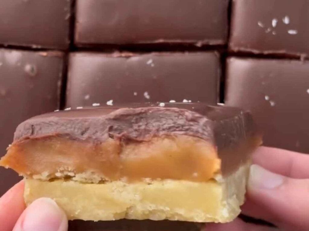 🍫 Barrinhas de Caramelo de Milionário (a receita da Rainha) Barrinhas de Caramelo de Milionário (a receita da Rainha)