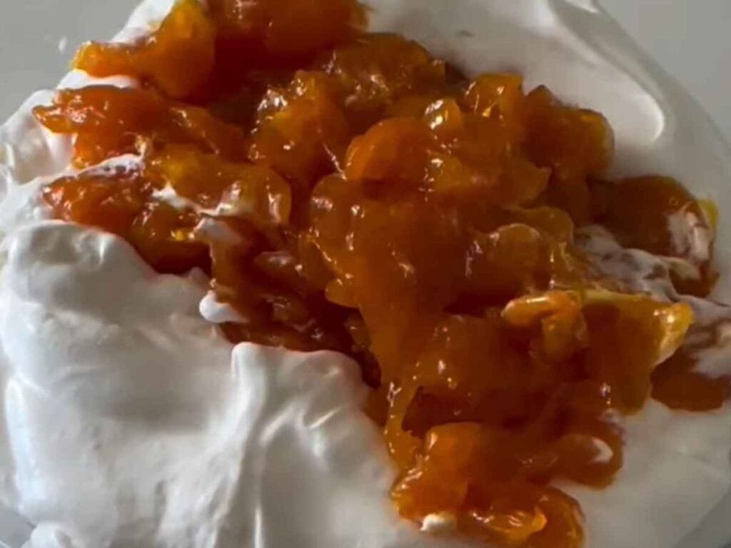 🍊 Sorvete de Bergamota (Servido na Própria Casca) sorvete de bergamota caseiro, sobremesa refrescante na casca da fruta, como fazer sorvete de mexerica cremoso, doce de bergamota com chantilly e labne, receita facil de sorvete de freezer, calda de bergamota artesanal para doce, achei cozinhando.