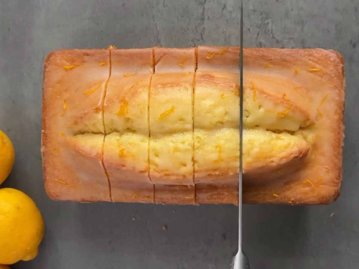 🍋 Bolo de Limão Inglês super molhadinho